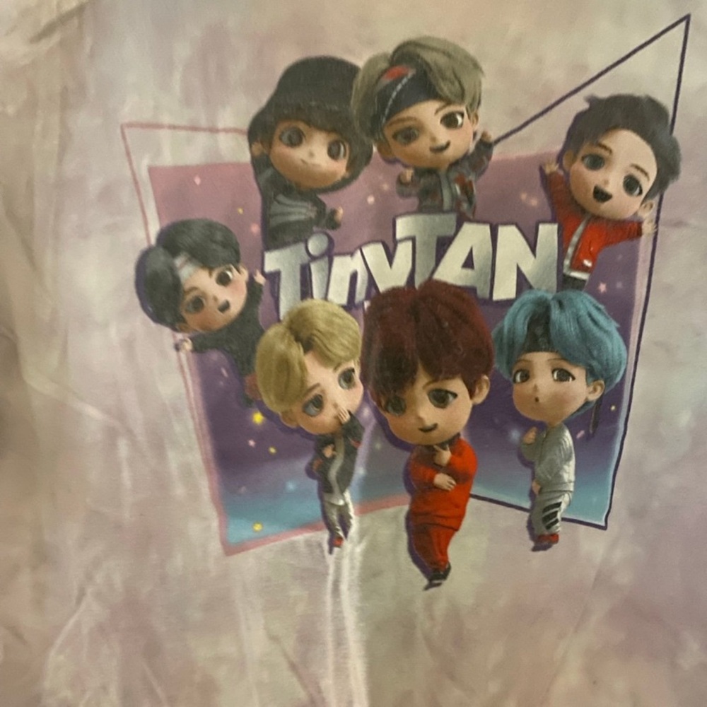BTS tiny tan shirt